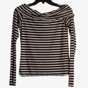Bongo Striped Long Sleeve Top NWT